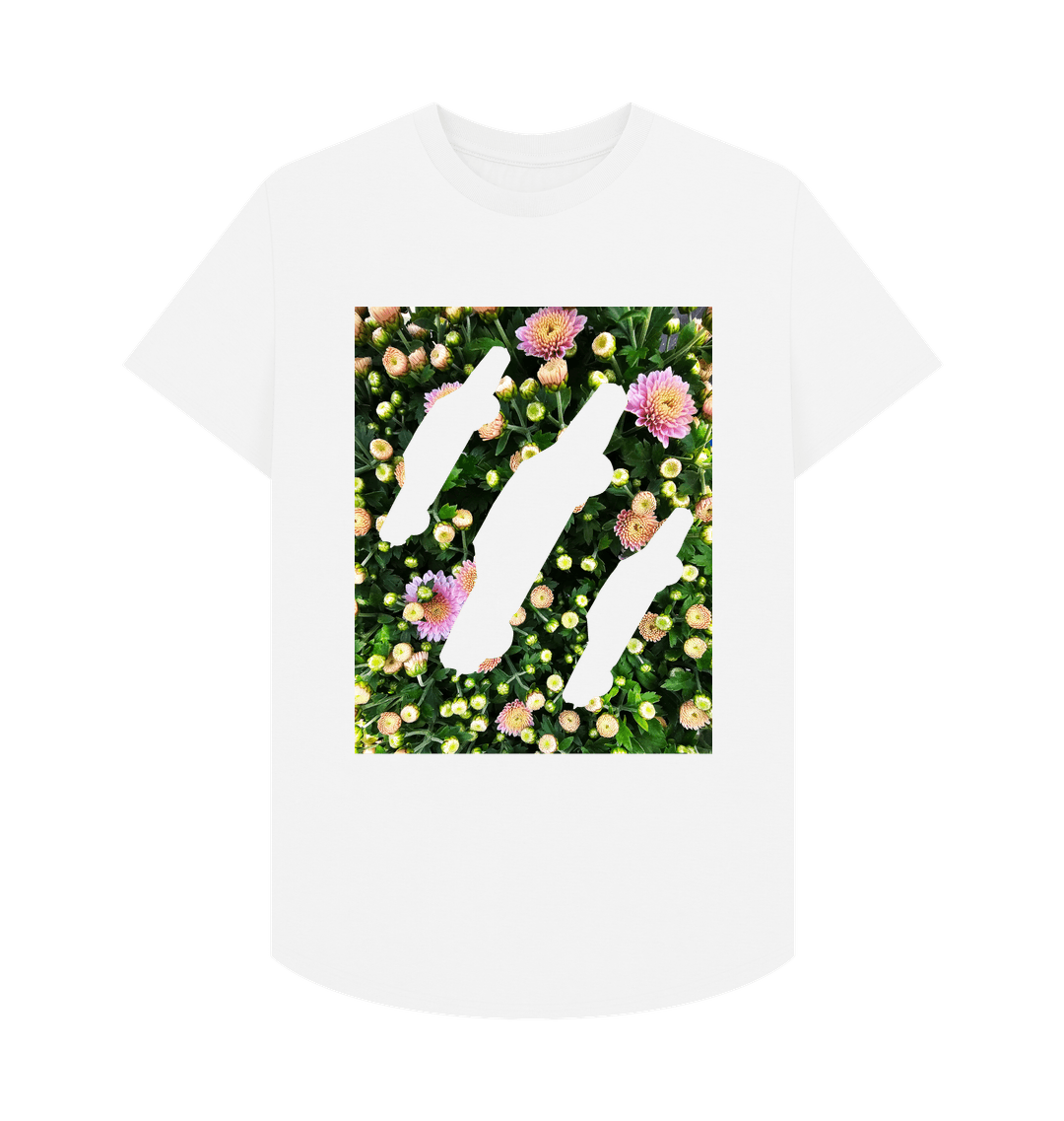 White Printed T-shirt Front
