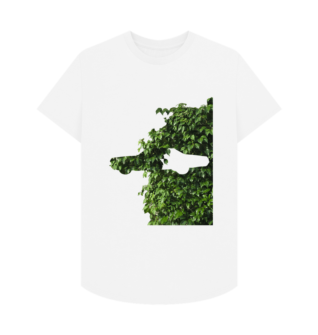 White Printed T-shirt Front