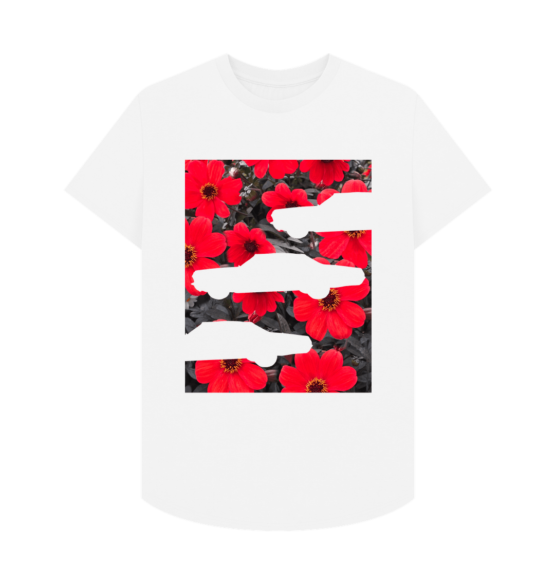 White Printed T-shirt Front