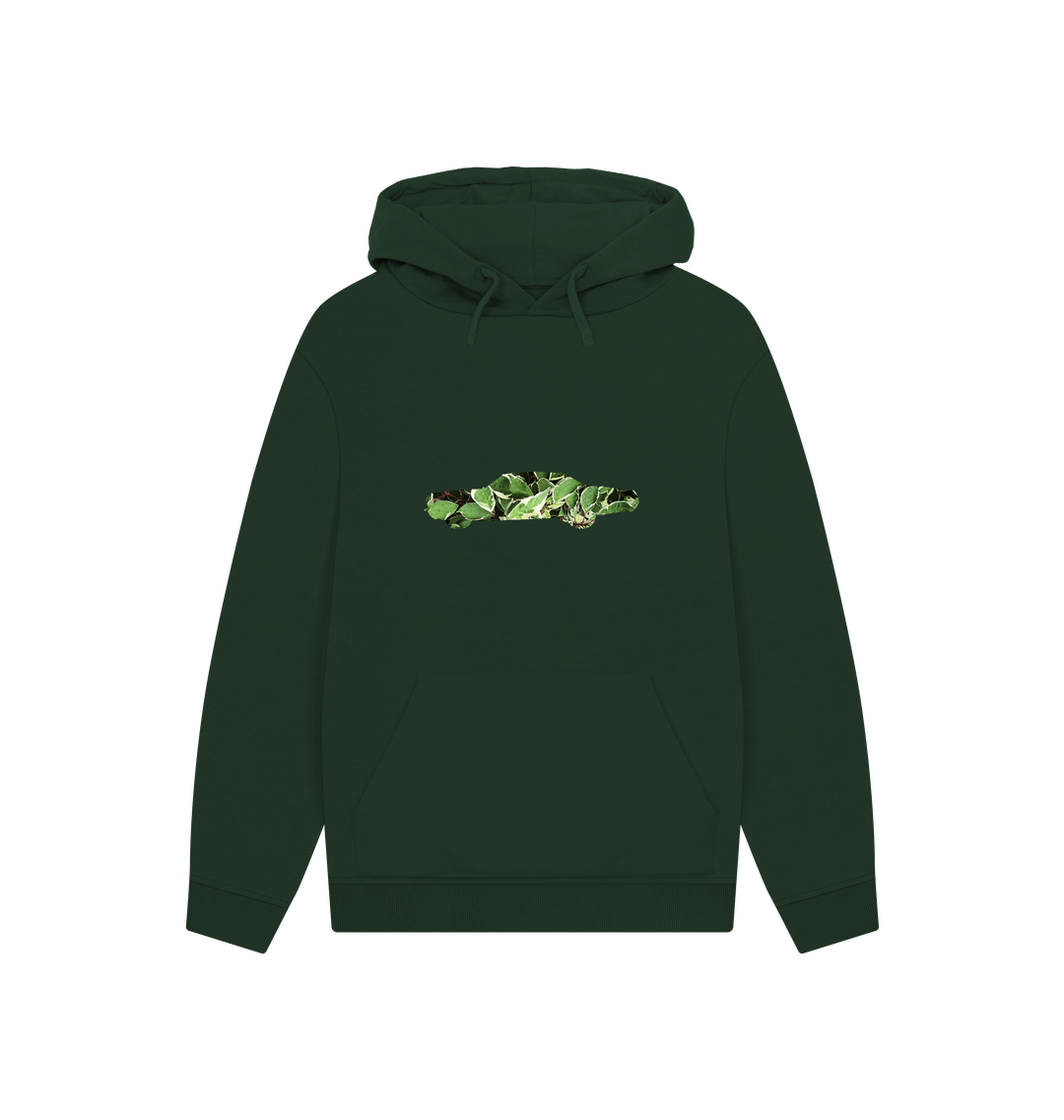 Evergreen Printed Hoody Front