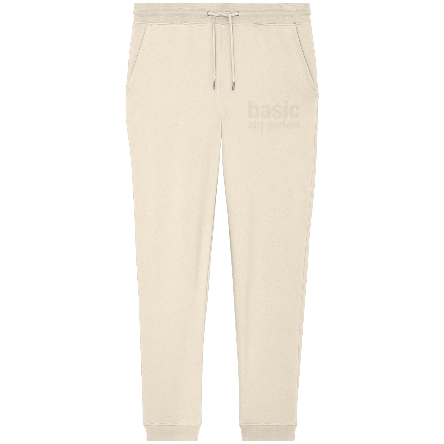 Basically off white - Organic Jogger Pants