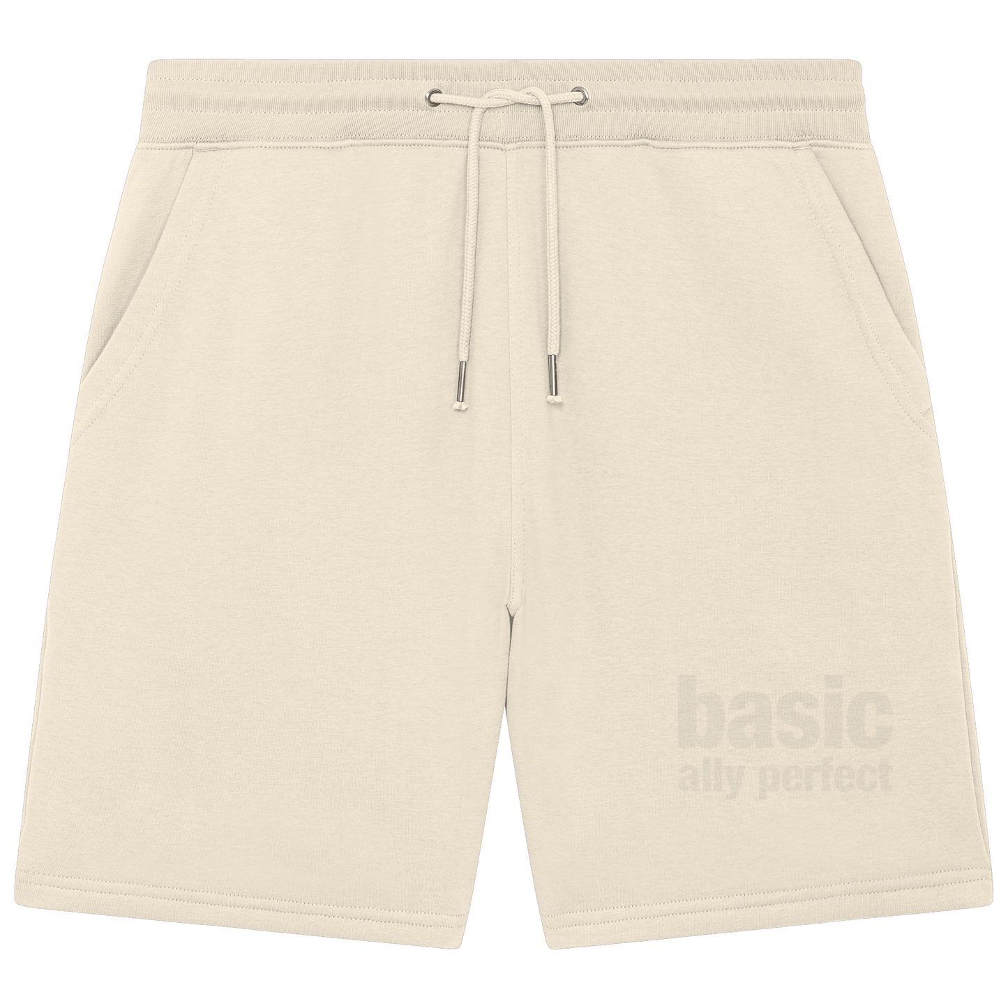 Basically off white - Organic Jogger Shorts