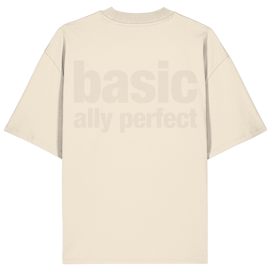 Basically perfect | Natural Off White Organic Oversized Tee